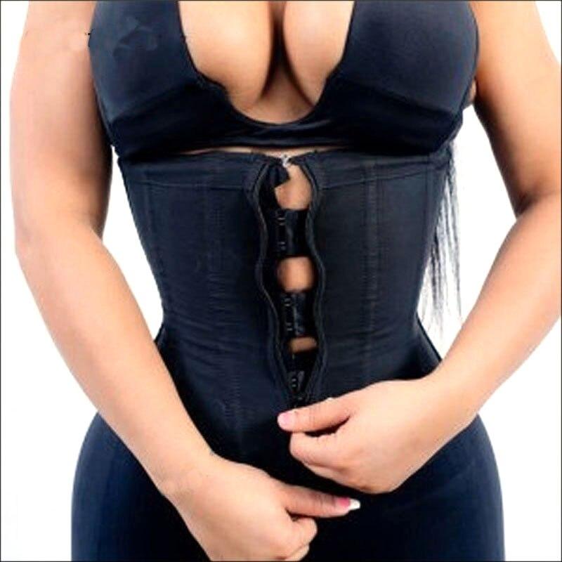 Latex Rubber Sexy Waist Trainer Cincher Corset Shaper Women Tummy Tight  Belt US#